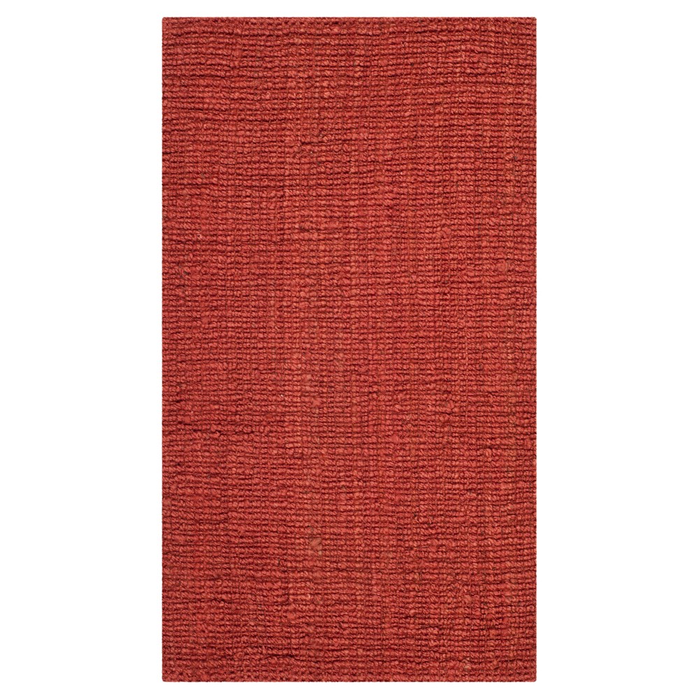 Serena Natural Fiber Accent Rug - Rust (3' X 5') - Safavieh