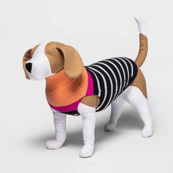 Holiday Dog and Cat Striped Sweater - XL - Boots & Barkley™