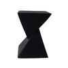 ACEPANO 12.5 in. W Modern Multifunctional End Table for Living Room, Bedroom & Office-Black - 3 of 4