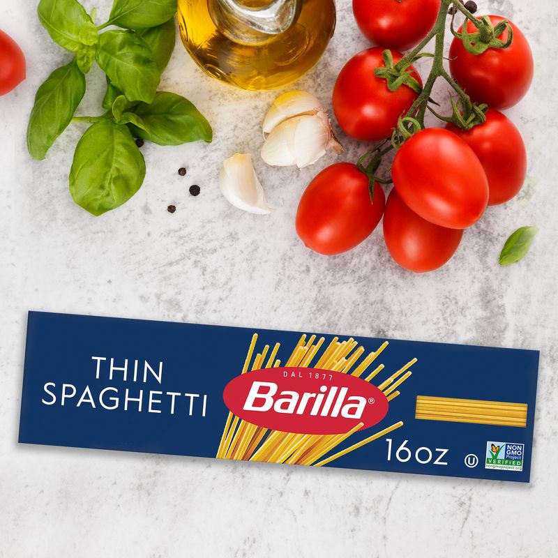 Barilla Thin Spaghetti Pasta - 16oz, 4 of 14