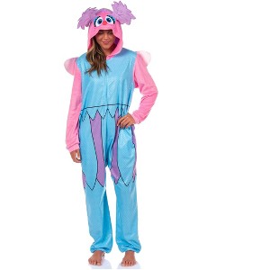 Sesame Street Union Suit Character Hooded Costume Kigurumi Pajama - 1 of 4