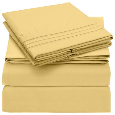 4 Piece Microfiber Sheet Set - Mellanni