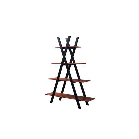 Oxford A Frame Bookshelf Cherry Black Johar Furniture Target
