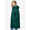 Woman Within Women's Plus Size Long Hooded Microfiber Parka - image 4 of 4