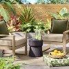 26"x25" Woven Outdoor Deep Seat Back Cushion - Threshold™ - 2 of 4