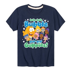 Boys' - Bubble Guppies - Bub Bub Bubble Gup Gup Guppies Short Sleeve Graphic T-Shirt - 1 of 4