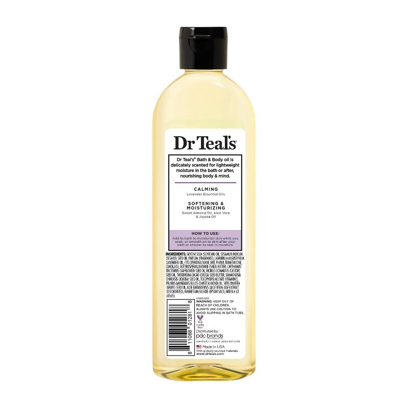 Dr Teal&#39;s Soothing Lavender Moisturizing Bath &#38; Body Oil - 8.8 fl oz, 3 of 13
