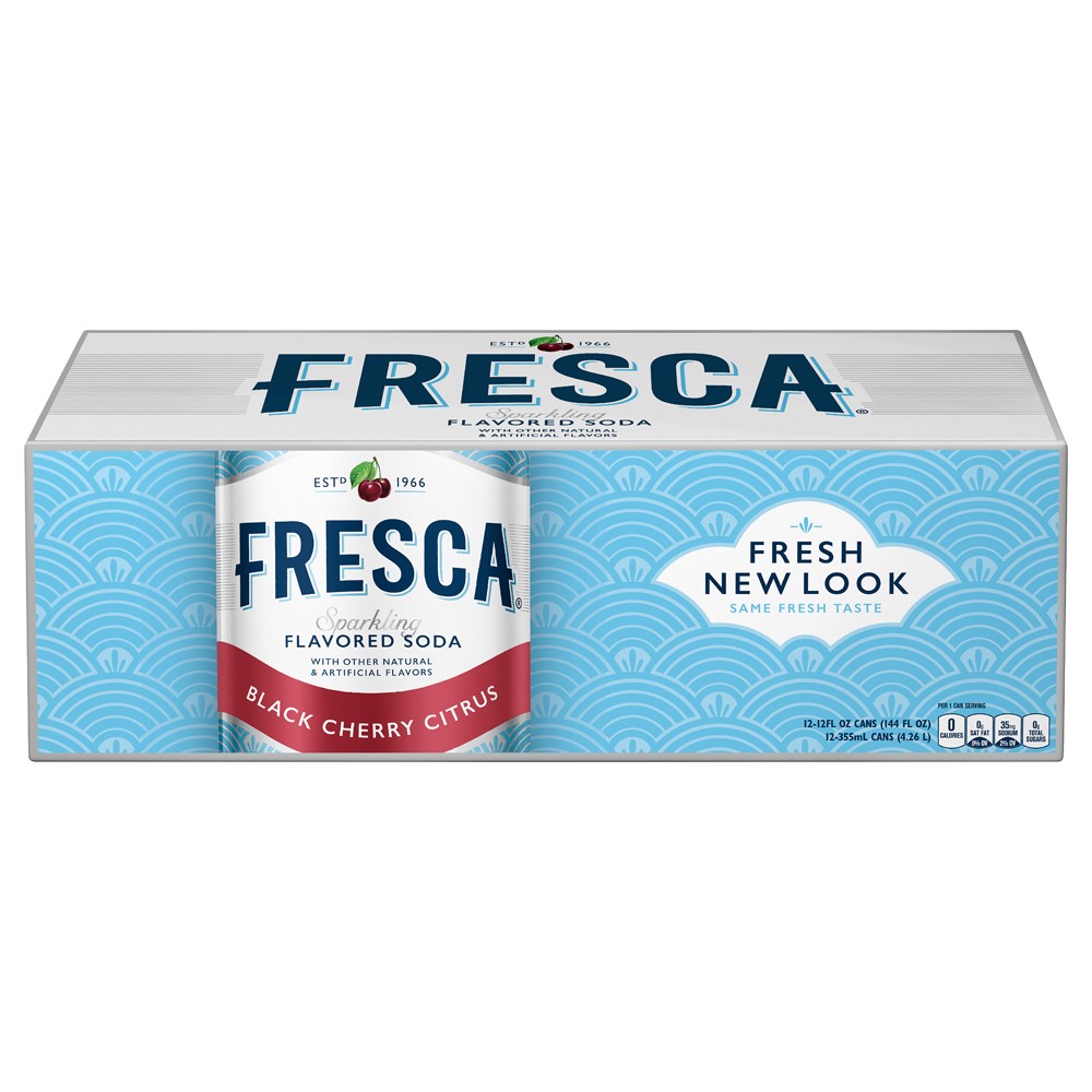UPC 049000043273 Fresca Black Cherry Citrus 12pk/12 fl oz Cans