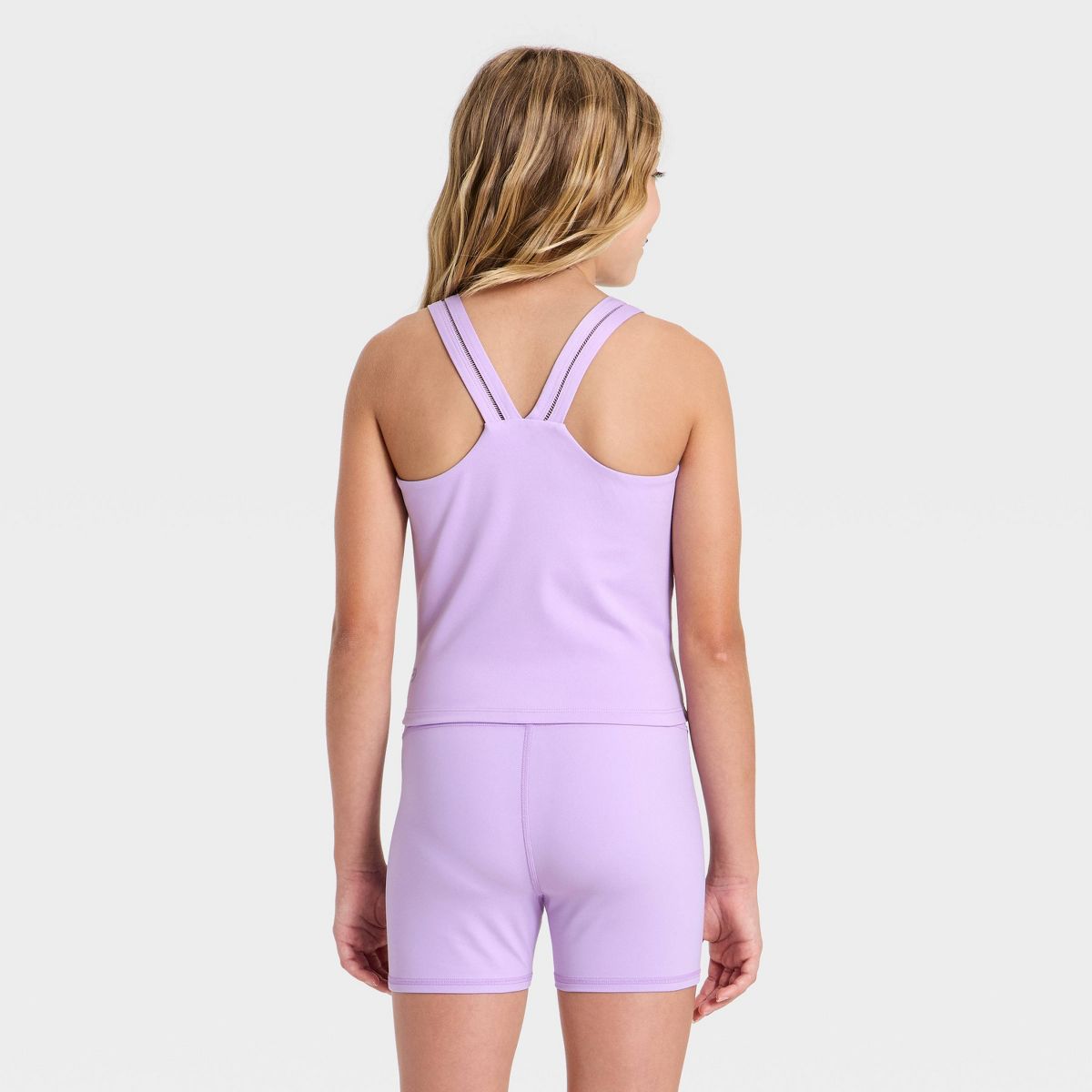 Girl's Ladder Trim Active Tank Top - All In Motion™ - thumbnail 8