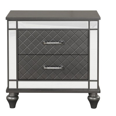 Livorno 2-Drawer 27 in. W Nightstand