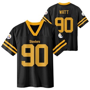 NFL Pittsburgh Steelers T. J. Watt Boys' Legacy Jersey - 1 of 3