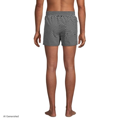 Мужские брюки Lands' End Men's 5 Inch Volley Swim Trunk - Large - Deep Sea Navy — фото 5