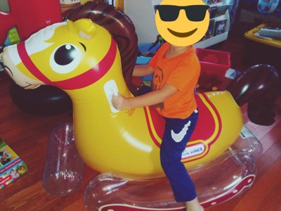 Bouncy horse target hotsell