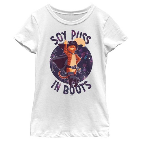 Girl's Puss in Boots: The Last Wish Soy Puss in Boots T-Shirt - image 1 of 4