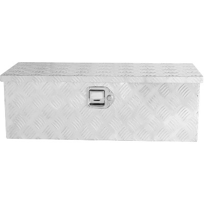 Aluminum Truck Tool Box with Lock, Waterproof Storage Box for Trailer, Garage, and Home Use – Multiple Sizes Available