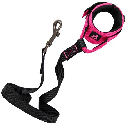 Gooby Easy Fit Wrist Band Surfer Leash Hot Pink, 6 FT