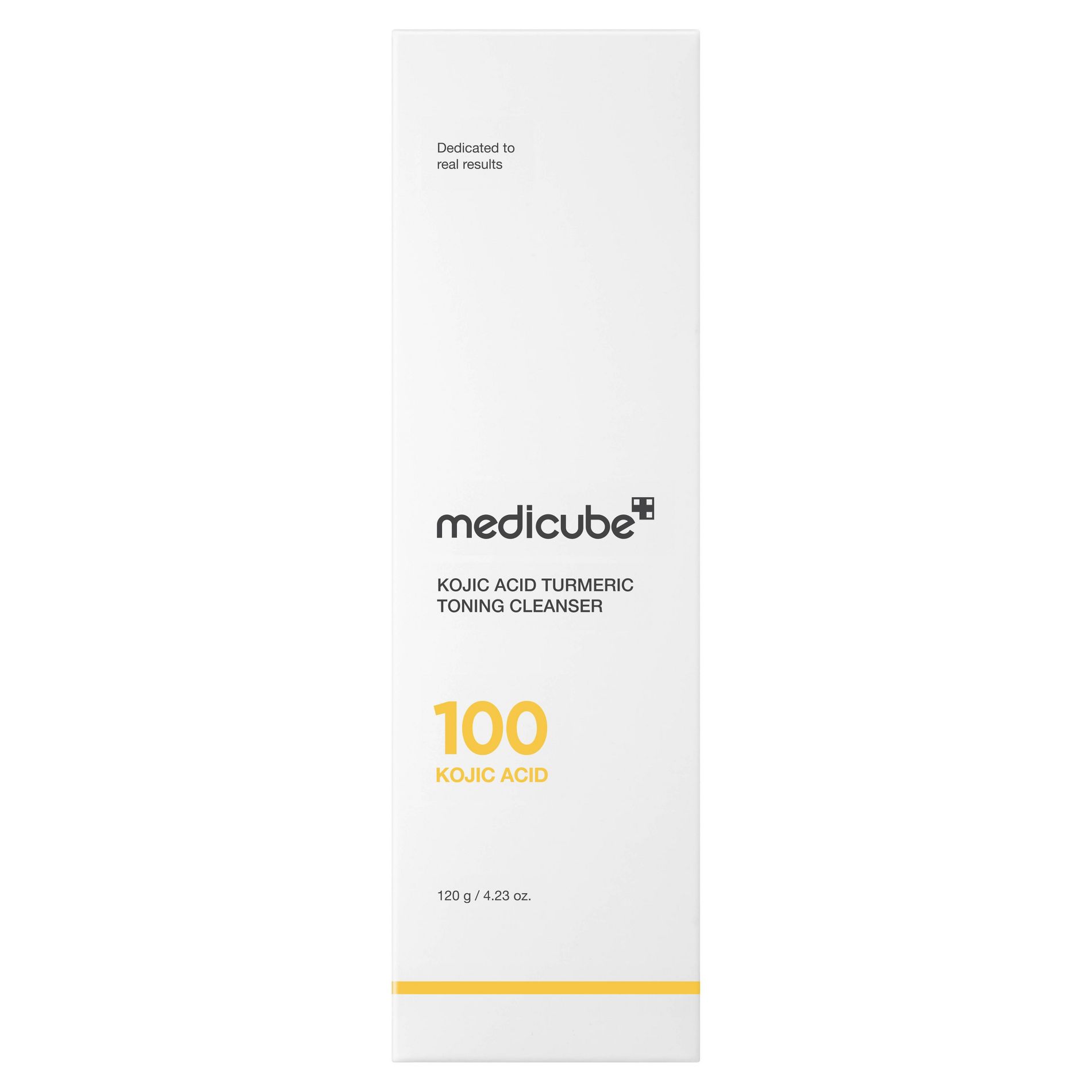 medicube Kojic Acid Turmeric Toning Facial Cleanser - 4.23 fl oz