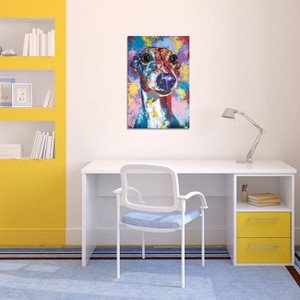 iCanvas Italian Grayhound III by Tadaomi Kawasaki Canvas Print Wall Art - 1 of 3