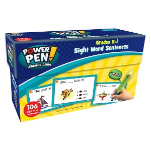 Teacher Created Resources Power Pen Learning Cards: Sight Word Sentences - 1 of 1