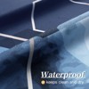 BAGOKIE Waterproof Bath Curtain Shower Curtain 72"W x 72"L (Pack of 1) - 3 of 4