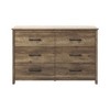 Galano Gianni 6 Drawer 47.2 in. Wide Dresser (Sturdy, Effortless Assembly with Interlocking Drawers) - 2 of 4