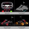 24V Go Kart, Electric Drift Kart Car with Adjustable Seat, Outdoor Ride On Toy with Variable Speed Mode, High-Speed Racing for Kids 6+ - 4 of 4
