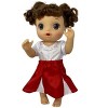 Doll Clothes Superstore Cheerleader Fits 14 Inch Baby Alive And Little Baby Dolls - 4 of 4
