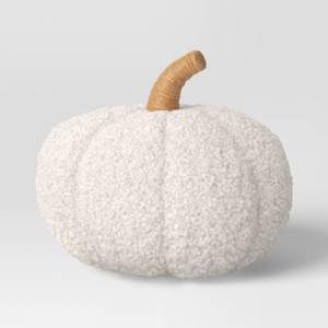Teddy Boucle Shaped Pumpkin - Threshold™ - 1 of 3