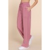 Slickblue Women's Mauve Tencel Long Pants, Soft Lightweight Fabric, Elastic Waist, Casual or Workwear Style, Size S-L - 4 of 4