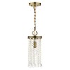Livex Lighting Elizabeth 1 - Light Pendant in  Antique Brass - 2 of 4