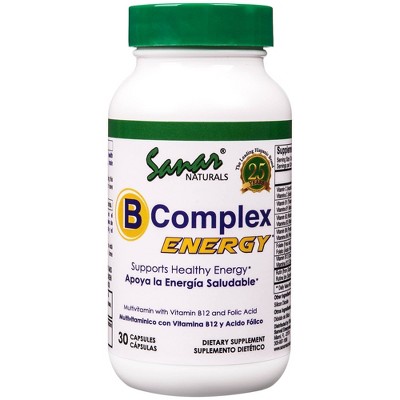 Sanar Naturals B Complex Vitamin Capsules - 30ct