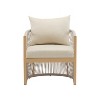 Christopher Knight Home Cassie Outdoor Aluminum Club Chair with Rope Accents (Set of 2) - 4 of 4