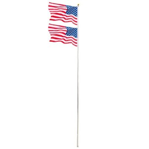 Karl Home Aluminum Adjustable Telescoping Flagpole With Flag Included - 1 of 4