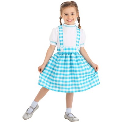 HalloweenCostumes.com Gingham Kansas Girl Toddler Costume