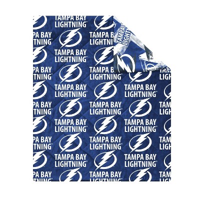 NHL Tampa Bay Lightning 50" x 60" Two Sided Plush Throw Blanket