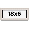 PosterPalooza | Panoramic Minimalist Shadow Box Silver Picture Frame - UV Acrylic, Backing, Hanging Hardware - 2 of 4