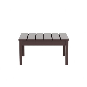 WestinTrends Outdoor Patio Modern Adirondack Coffee Table - 1 of 3
