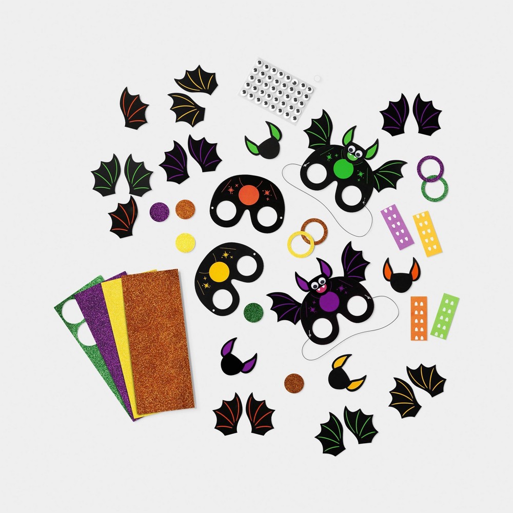 20pc Bat Mask and Assorted Party Wearables Party Games Kit - Hyde and EEK! Boutique™: Halloween