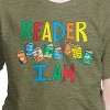 Boys' - Dr. Seuss - The Cat In The Hat Book Cover Reader I Am Short Sleeve Graphic T-Shirt - 2 of 4