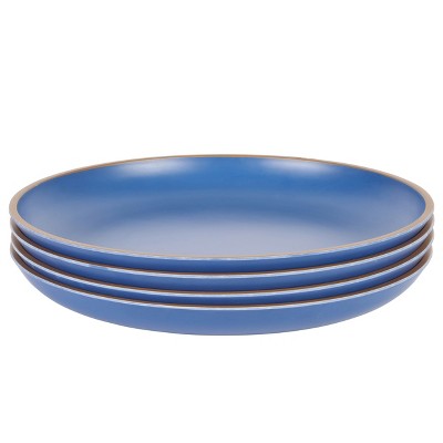 Gibson Home Rockabye 4 Poece 10.7 Inch Melamine Dinner Plate Set In ...