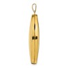Black Bow Jewelry 14k Yellow Gold 38mm Oval Locket - 2 of 4
