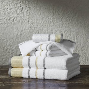 Striped Towel Set - Isla Jade - 1 of 4