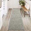 Solid Shaggy Rug Modern Indoor Carpet Fluffy Plush Rug Shag Area Rug Home Decor - 3 of 4