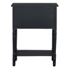 Ridstar 31.4 in. H Black Console Tables with Three Storage Drawers & Bottom Shelf - 2 of 4