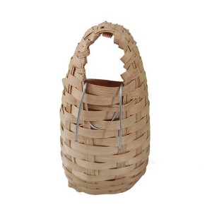 A&E Cage Company Happy Beaks Bamboo Parakeet Nest Bird Plush Toy - 1 of 1