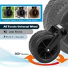 Vynxaria 360¡ã Rotating Heavy-Duty Folding Wagon - All-Terrain Garden Cart for Outdoor Adventures - 2 of 4