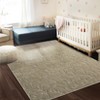 Modern Washable Area Rug with Tree & Floral Print, Foldable Polypropylene, Non-Slip, Low-Pile for Busy Household Spaces - 4 of 4