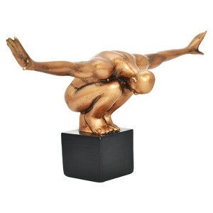 Adam & Friends Take-A-Bow Man Sculpture - 1 of 4