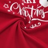Womens Merry Christmas Sweatshirt Funny Christmas Tree Truck Graphic Pullover Casual Long Sleeve Blouse Tops - 4 of 4