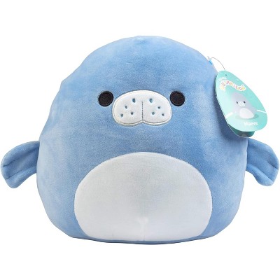 Squishmallows 8" Maeve The Manatee - Official Kellytoy Plush - Cute and Soft Manatee Stuffed Animal Toy - Great Gift for Kids